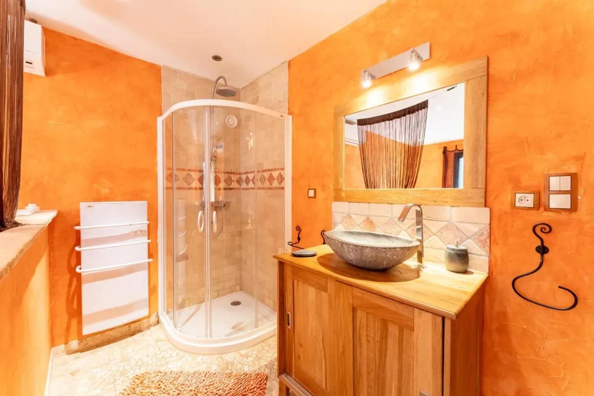 Villa Spacieuse A Vezenobres Avec Piscine Privee Kültér fotó